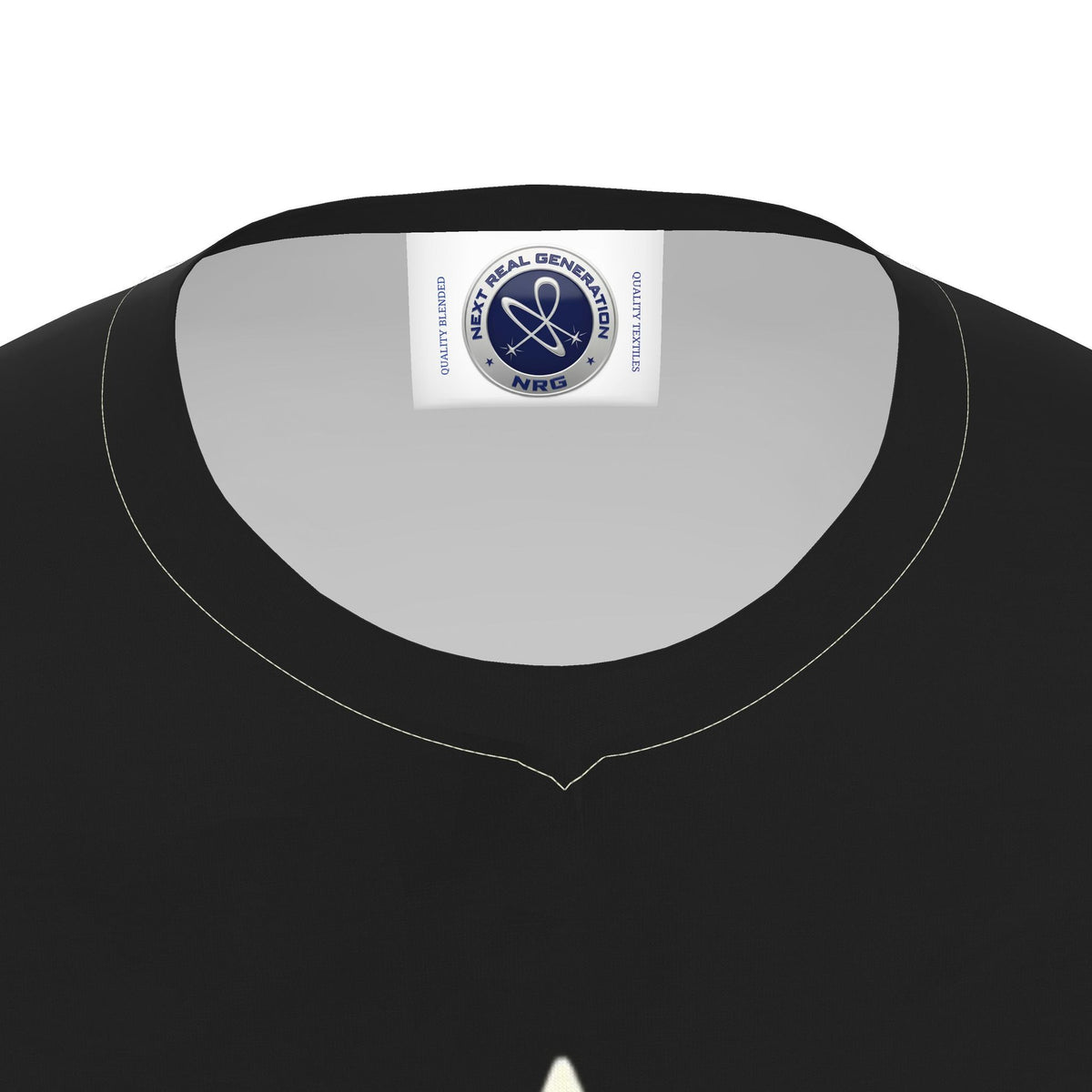 Mind Body Spirit Mens Long Sleeve T-Shirt (Cream Stitch)