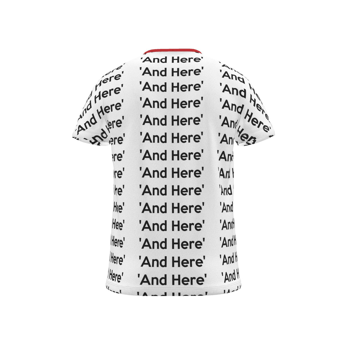 Cut And Sew All Over Print T Shirt