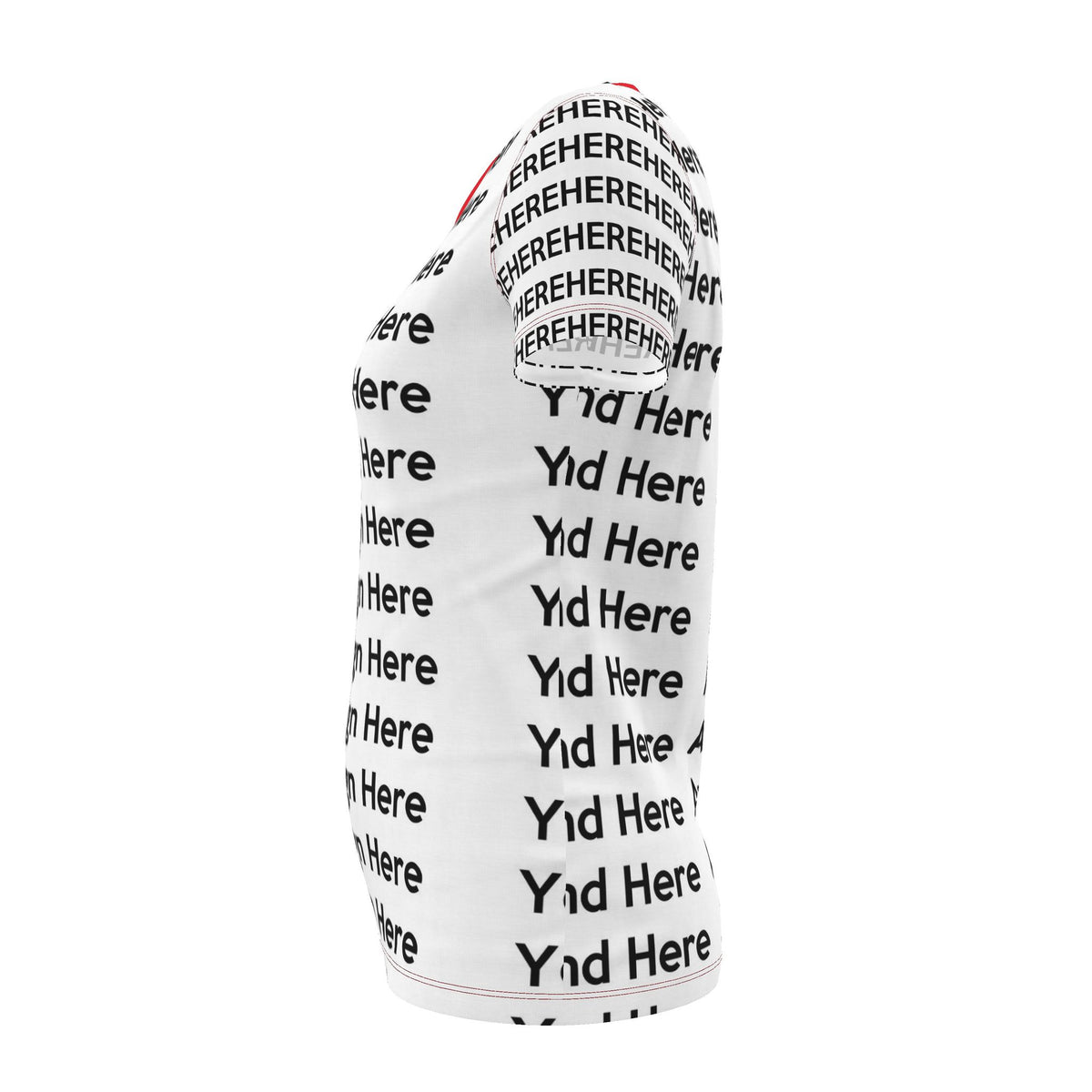 All Over Design Womens T-Shirt