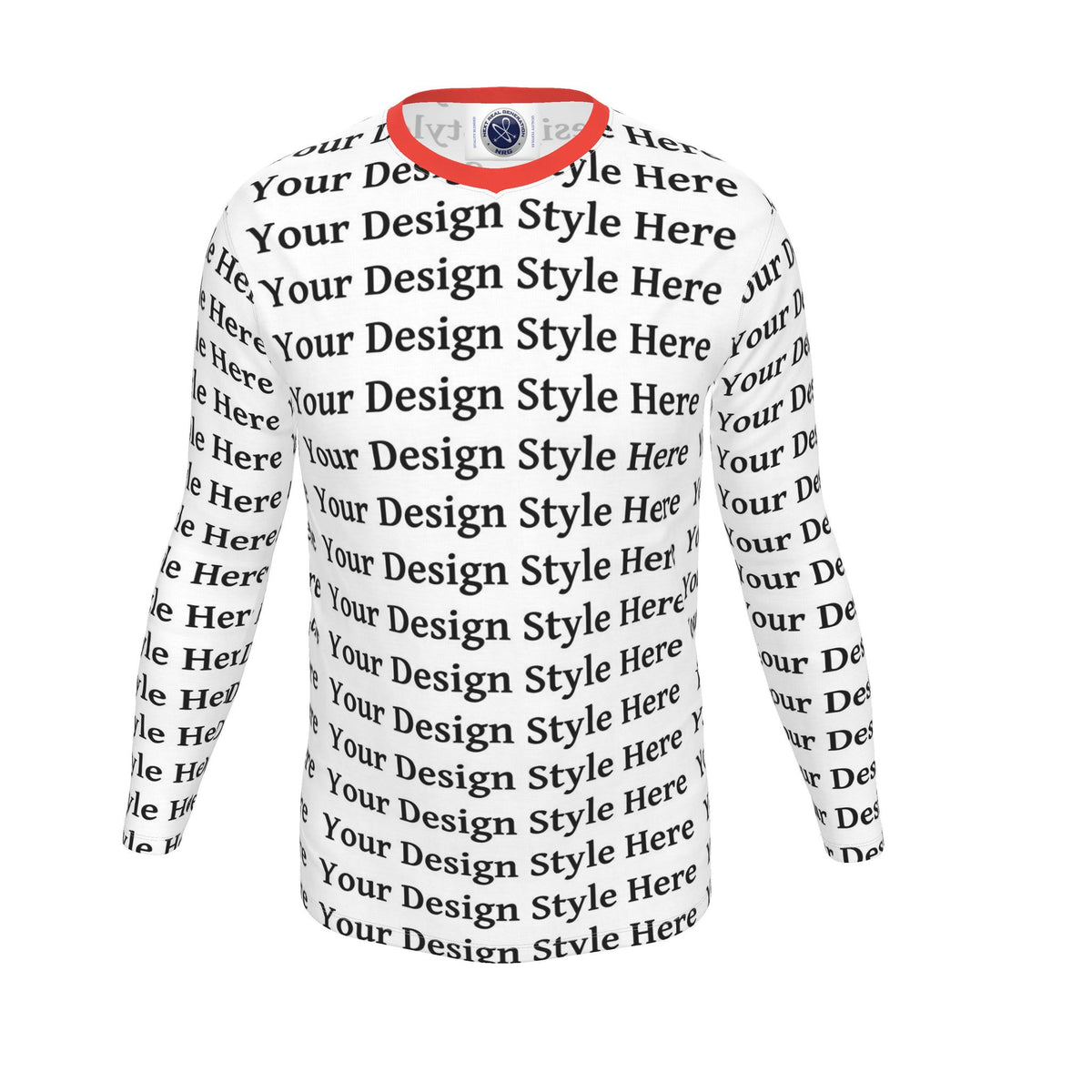 All Over Design Mens Long Sleeve T-Shirt