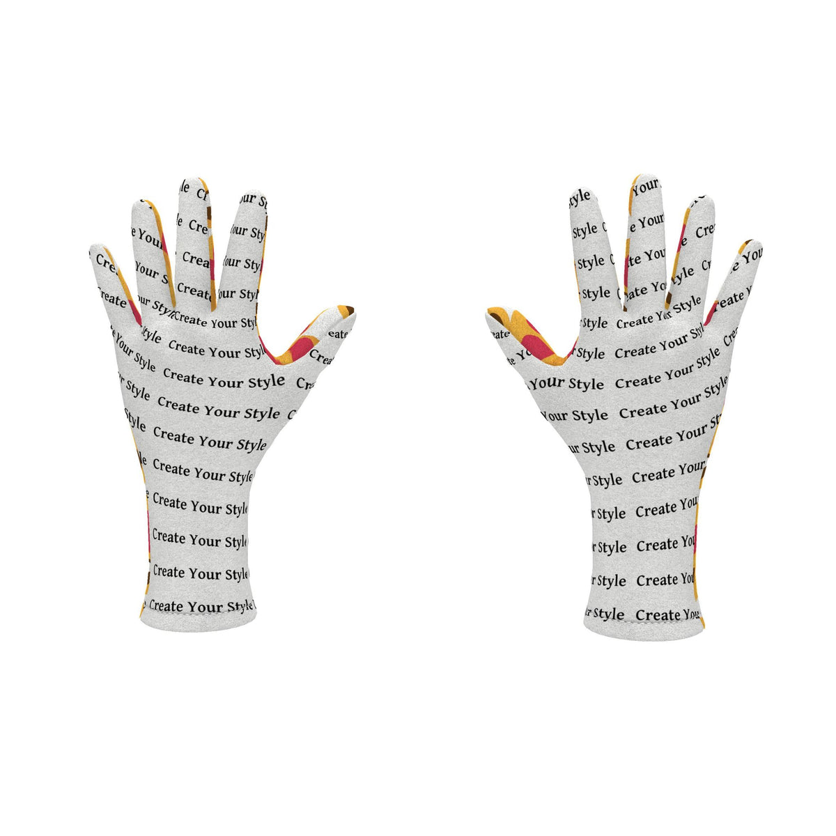 Create Yor Design Fleece gloves