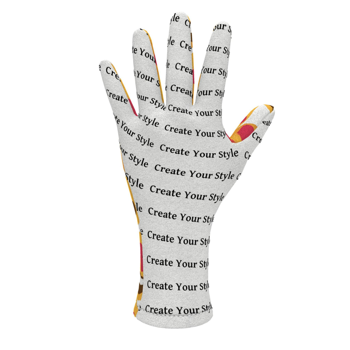Create Yor Design Fleece gloves