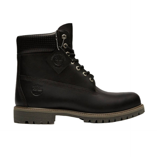Timberland Black Leather Ankle Boots